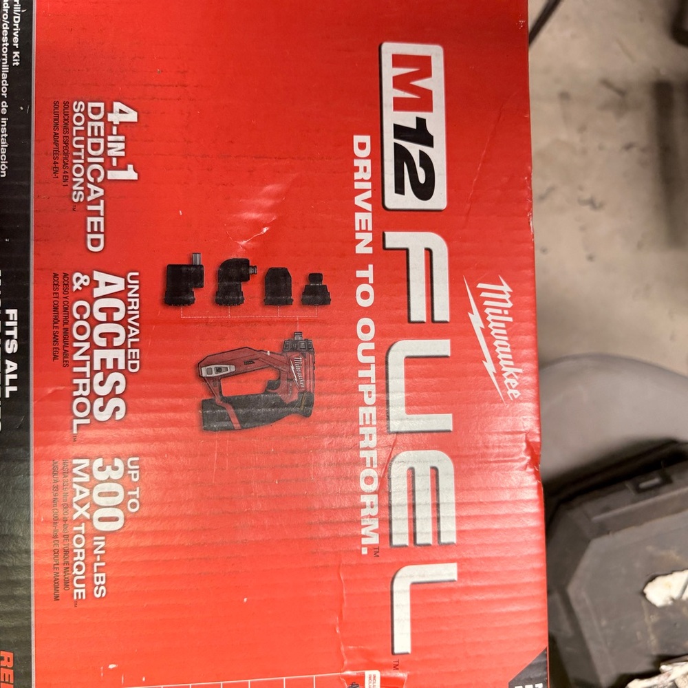 M12 Fuel Red Tool Set